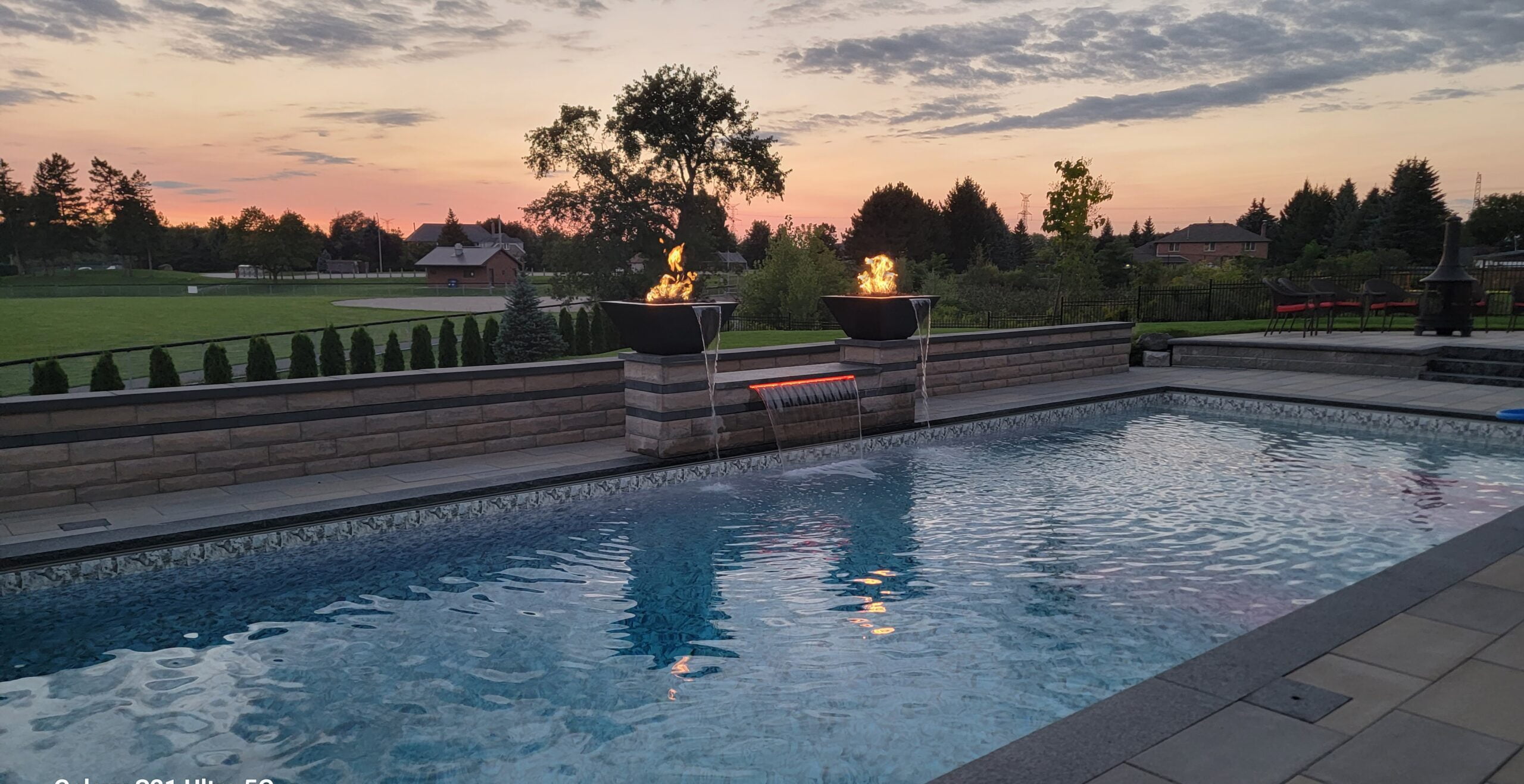 swimming pool with beautiful design